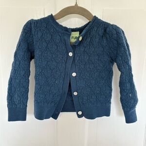 FUB Blue Knit Cardigan